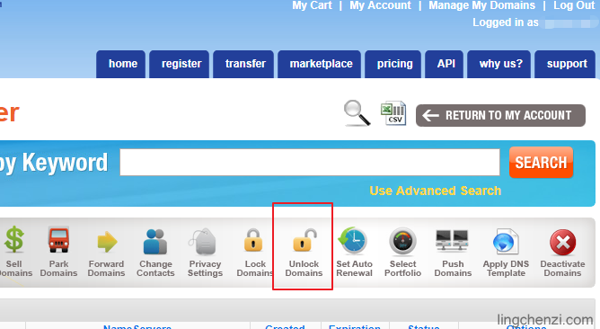 域名从NameSilo转移到Cloudflare